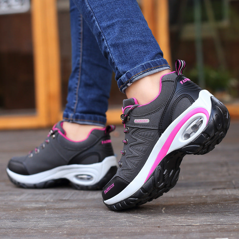 Chaussures imperméables plateforme.