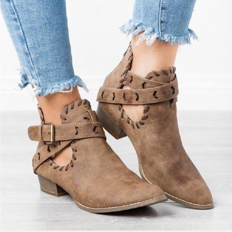 Chaussures talon épais