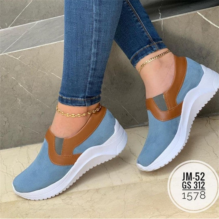 Chaussures plates respirantes