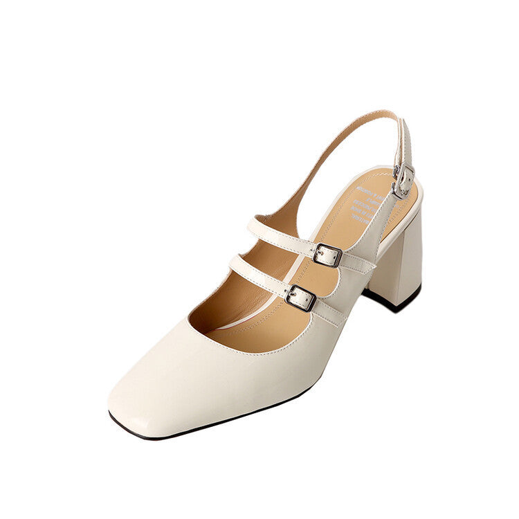 Cuir talon épais