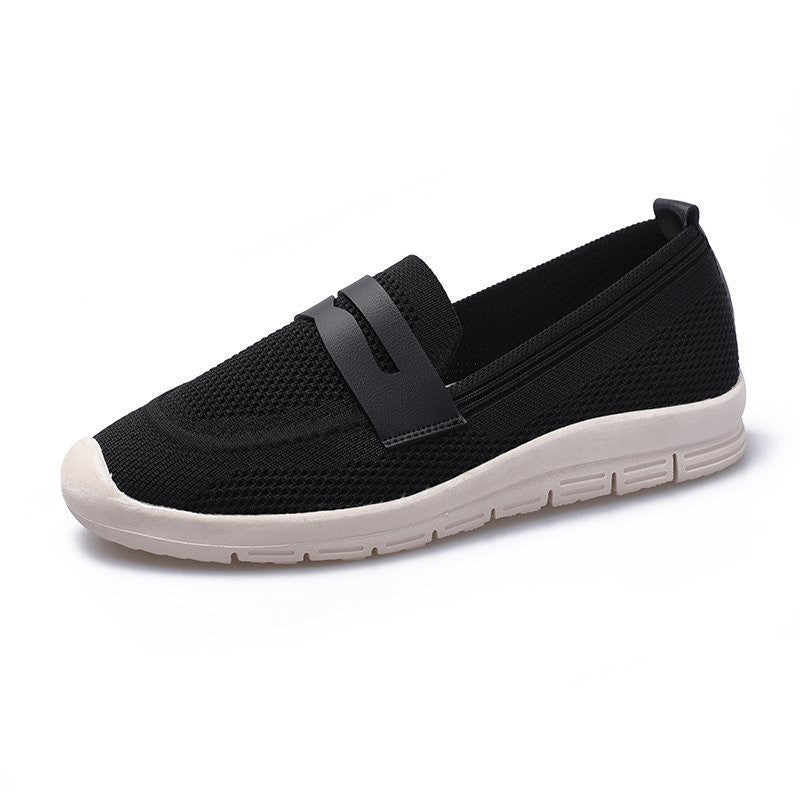 Mocassins confort tressés