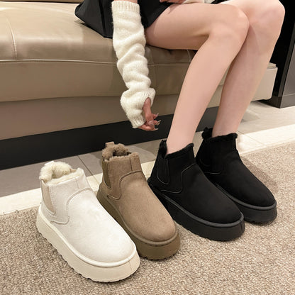 Bottes fourrure hiver