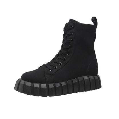 Bottes plateforme léopard