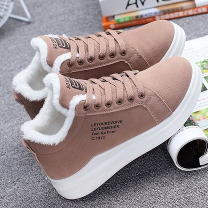 Chaussures sport velours