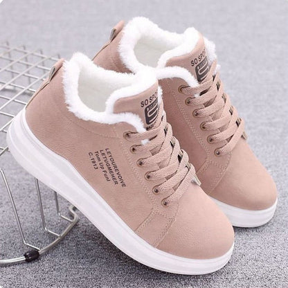 Chaussures sport velours