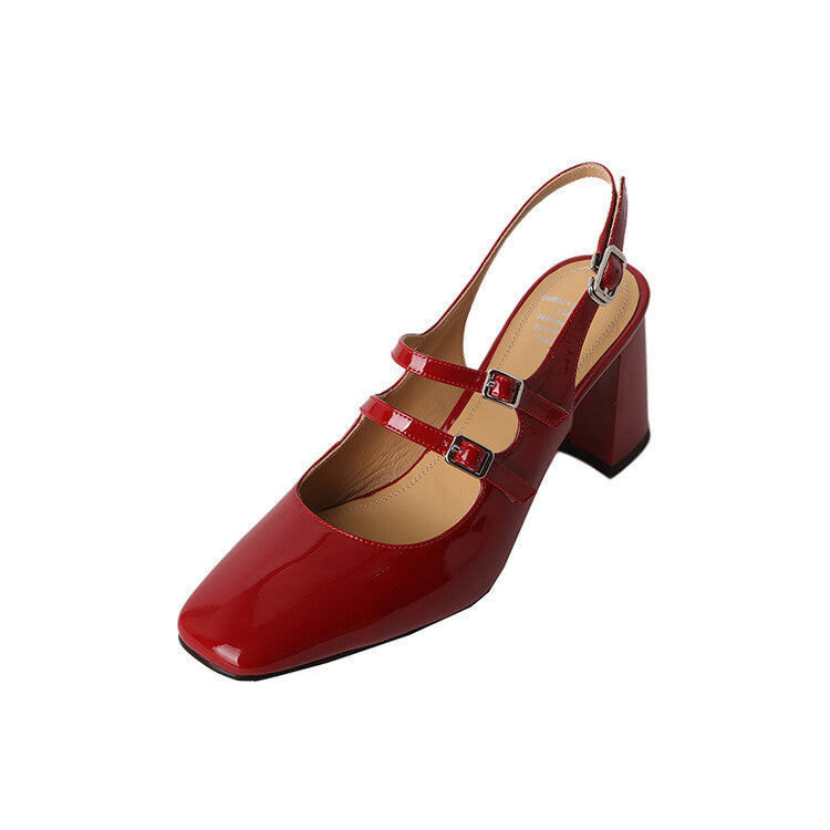 Cuir talon épais